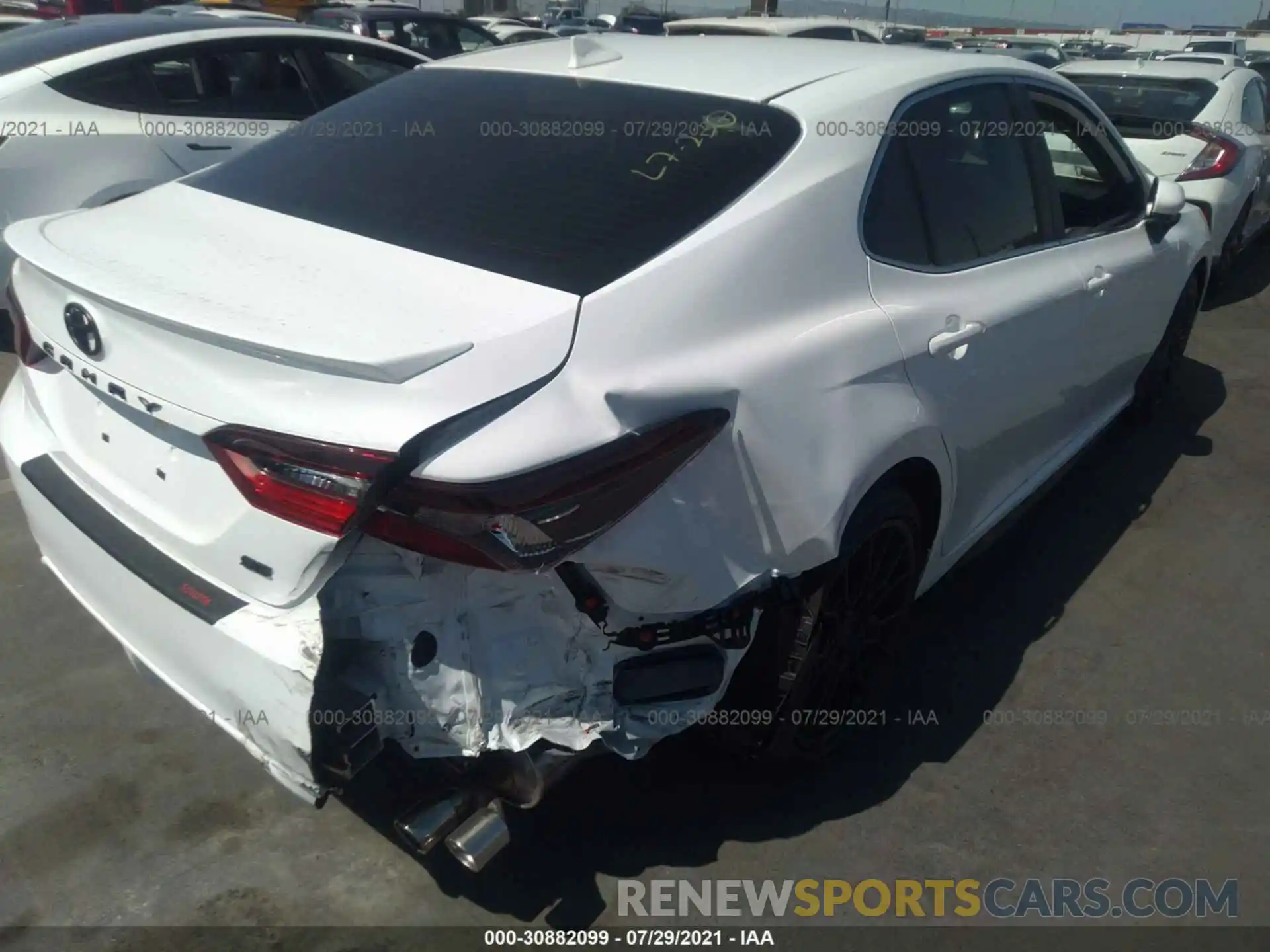 6 Photograph of a damaged car 4T1G11AK5MU561855 TOYOTA CAMRY 2021