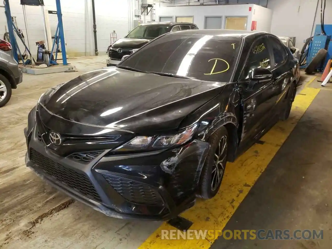 2 Photograph of a damaged car 4T1G11AK5MU576968 TOYOTA CAMRY 2021