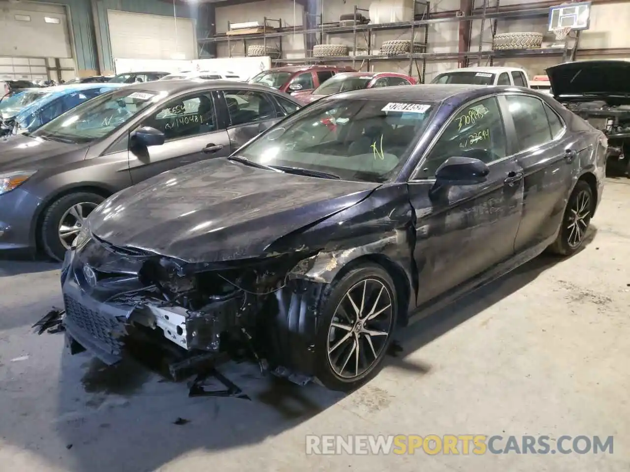 2 Photograph of a damaged car 4T1G11AK5MU579126 TOYOTA CAMRY 2021