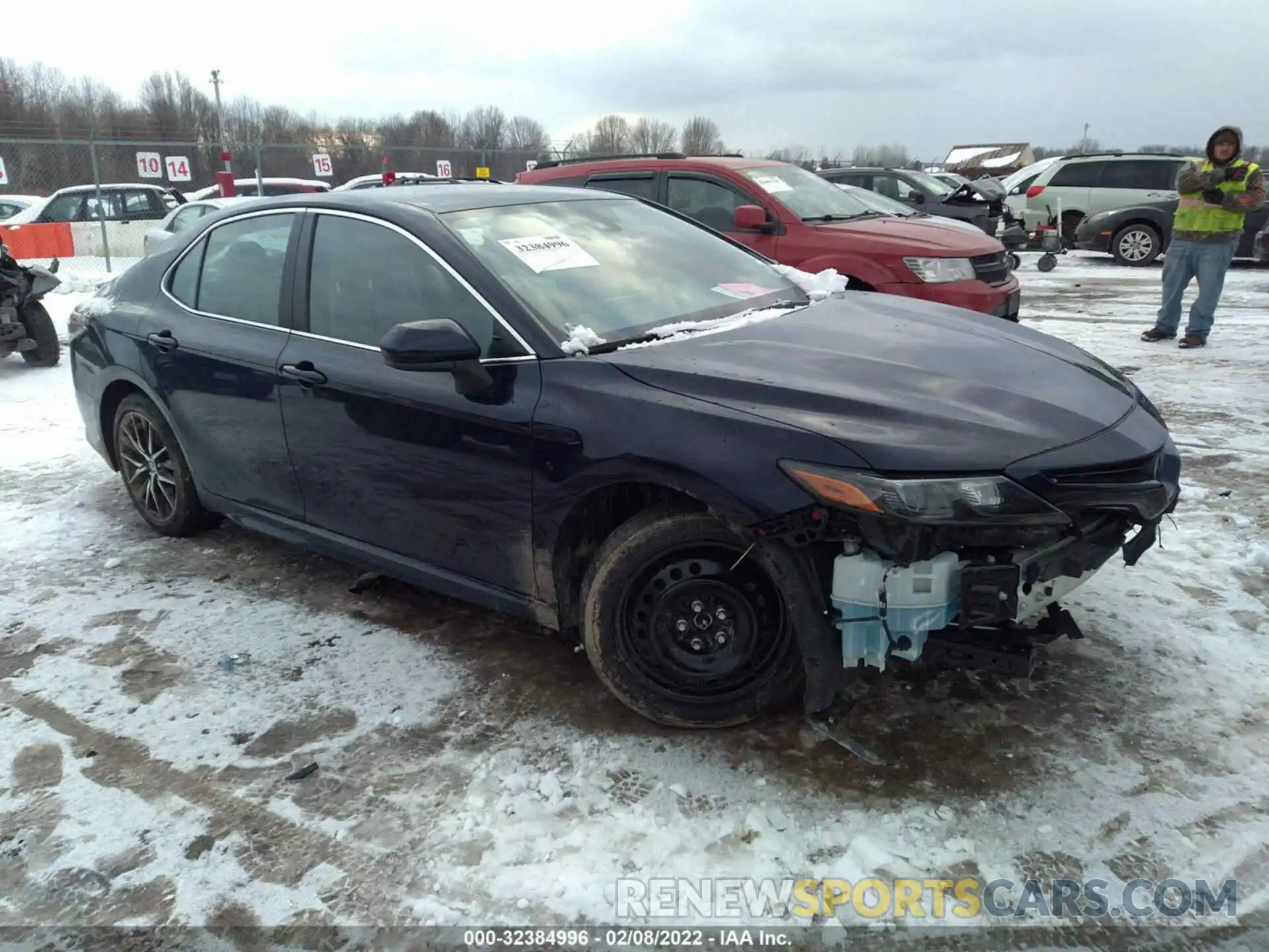 1 Photograph of a damaged car 4T1G11AK5MU582933 TOYOTA CAMRY 2021