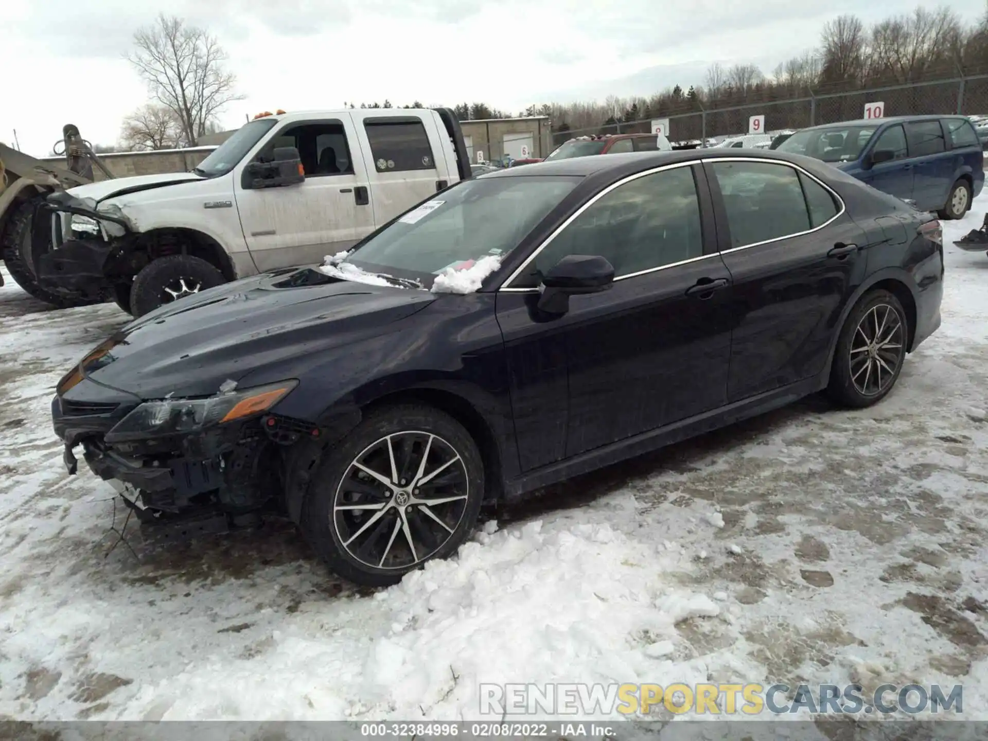 2 Photograph of a damaged car 4T1G11AK5MU582933 TOYOTA CAMRY 2021