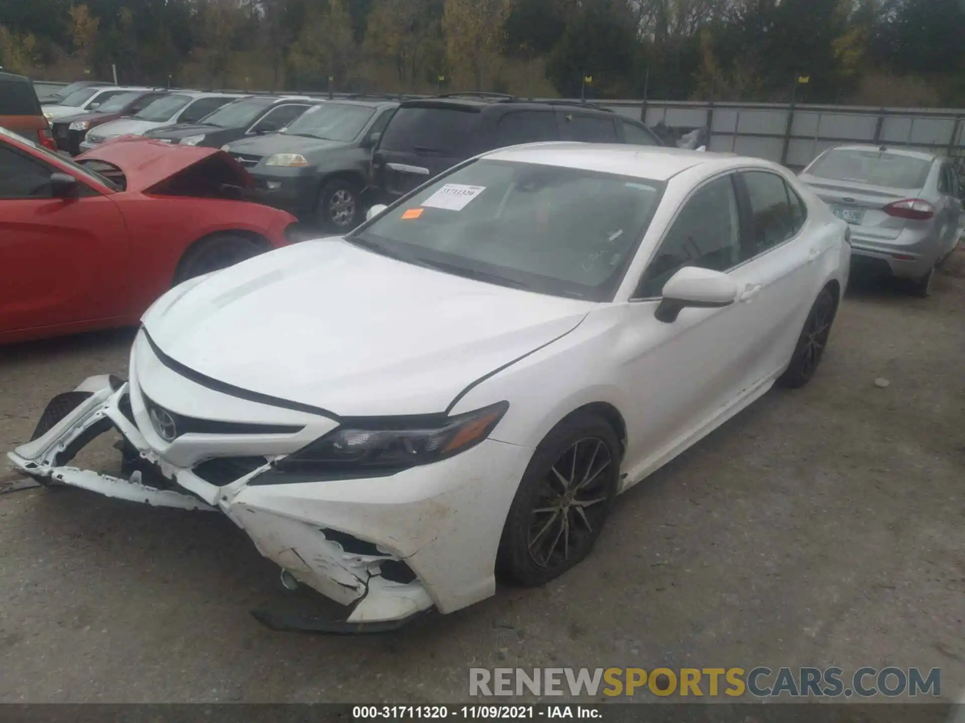 2 Photograph of a damaged car 4T1G11AK5MU584018 TOYOTA CAMRY 2021