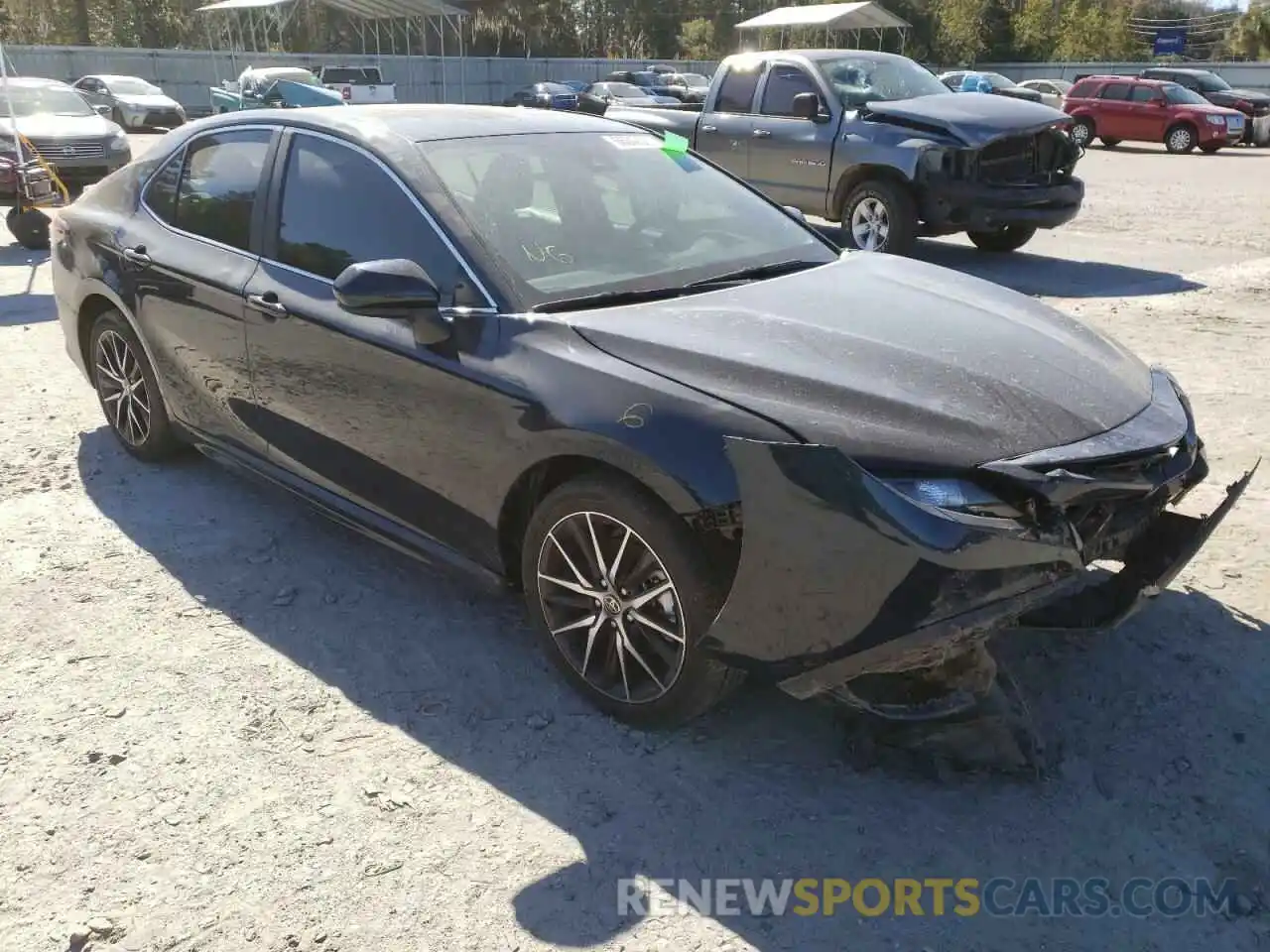 1 Photograph of a damaged car 4T1G11AK5MU586514 TOYOTA CAMRY 2021