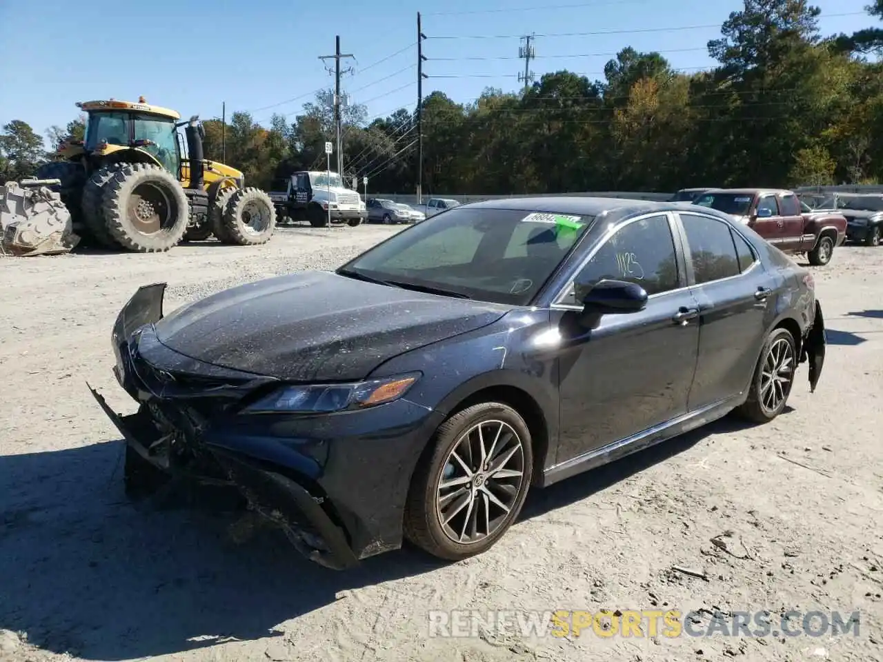 2 Photograph of a damaged car 4T1G11AK5MU586514 TOYOTA CAMRY 2021