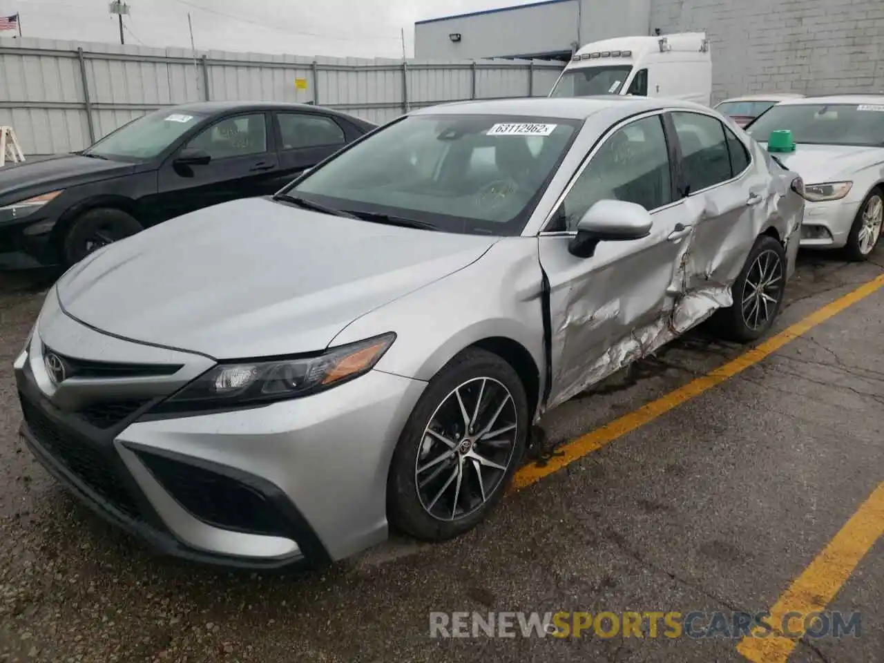 2 Photograph of a damaged car 4T1G11AK5MU586996 TOYOTA CAMRY 2021