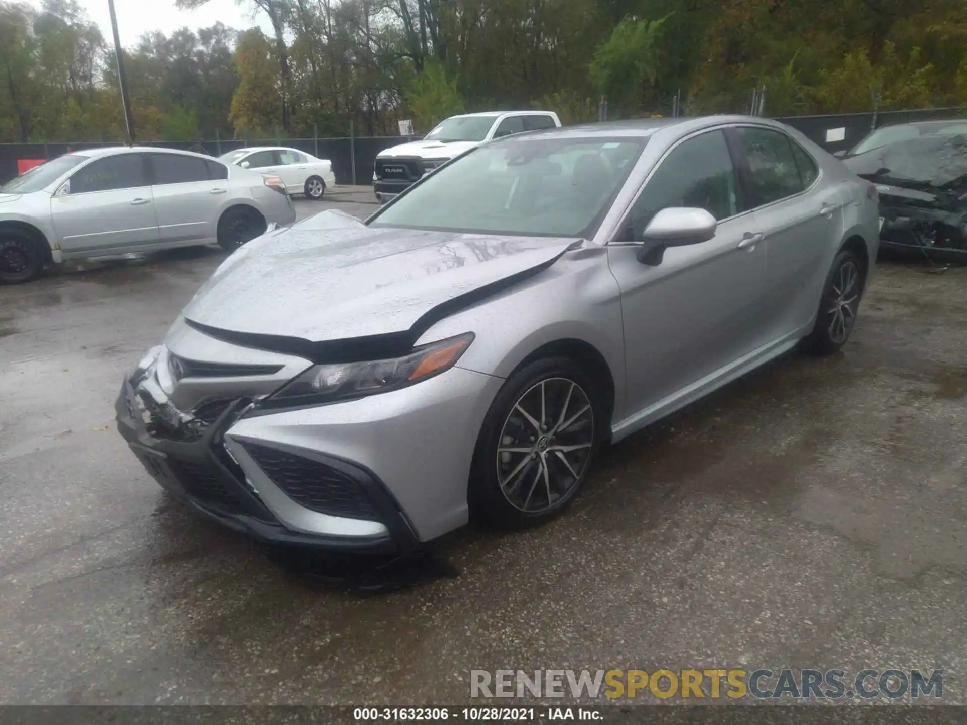 2 Photograph of a damaged car 4T1G11AK5MU589896 TOYOTA CAMRY 2021