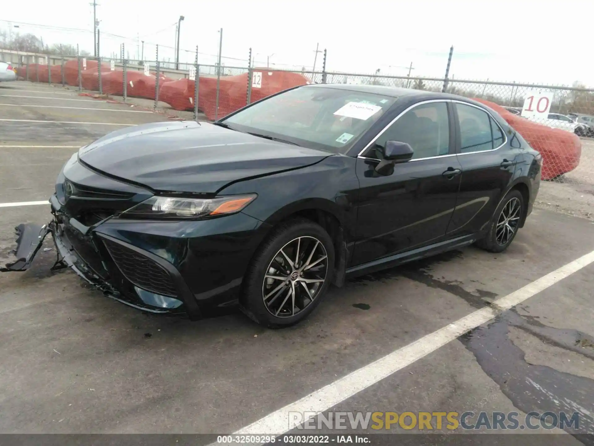 2 Photograph of a damaged car 4T1G11AK5MU602520 TOYOTA CAMRY 2021