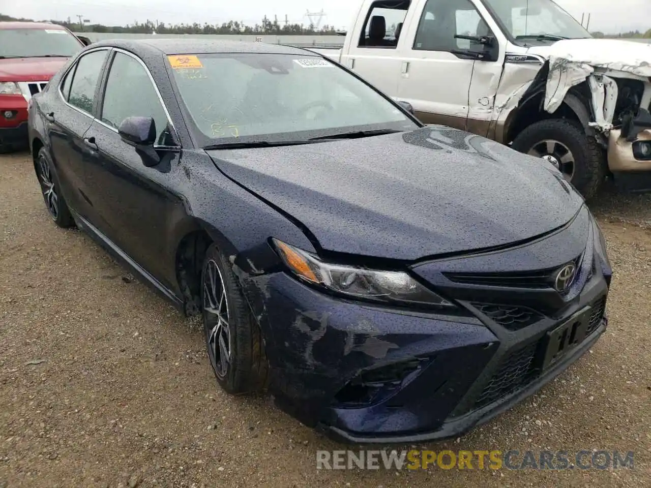 1 Photograph of a damaged car 4T1G11AK5MU603988 TOYOTA CAMRY 2021