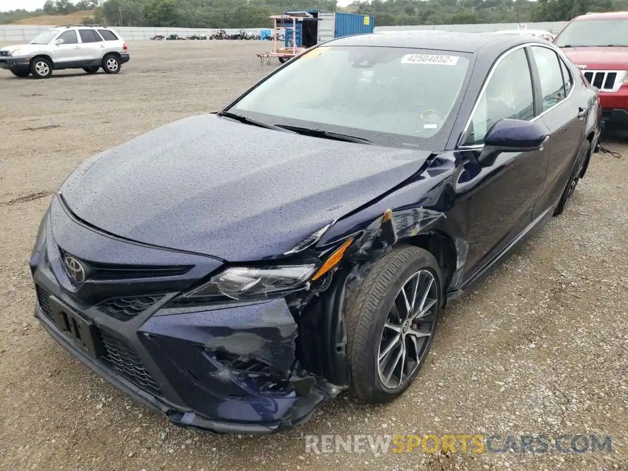 2 Photograph of a damaged car 4T1G11AK5MU603988 TOYOTA CAMRY 2021