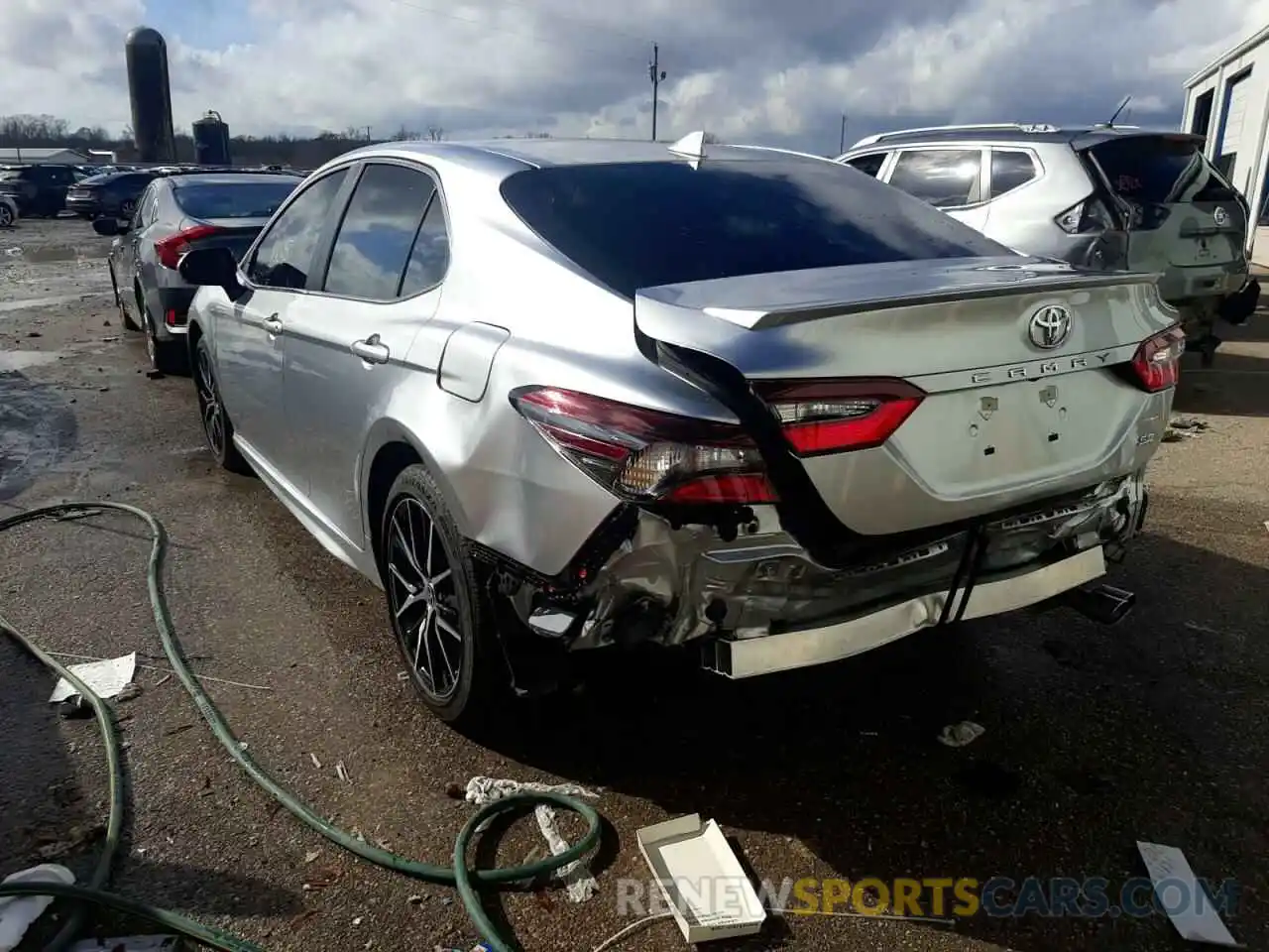 3 Photograph of a damaged car 4T1G11AK5MU604428 TOYOTA CAMRY 2021