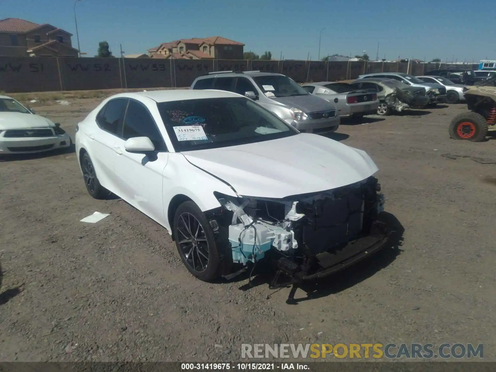 6 Photograph of a damaged car 4T1G11AK5MU606518 TOYOTA CAMRY 2021