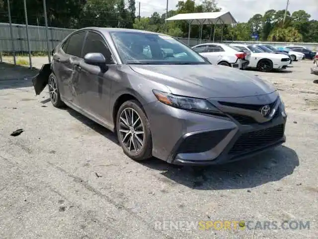 1 Photograph of a damaged car 4T1G11AK5MU615381 TOYOTA CAMRY 2021