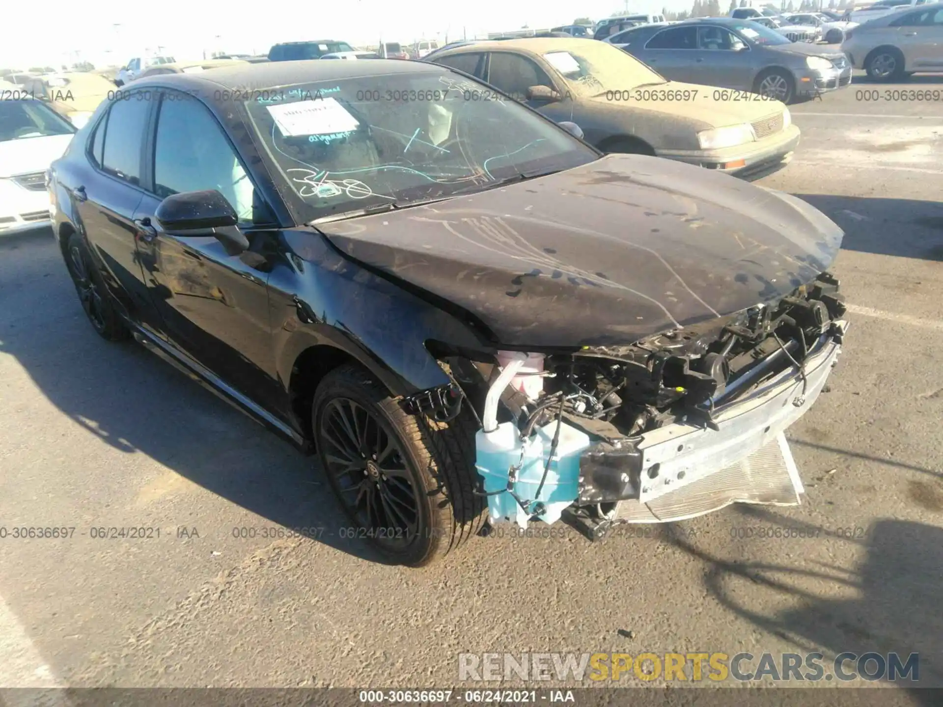 1 Photograph of a damaged car 4T1G11AK6MU407140 TOYOTA CAMRY 2021