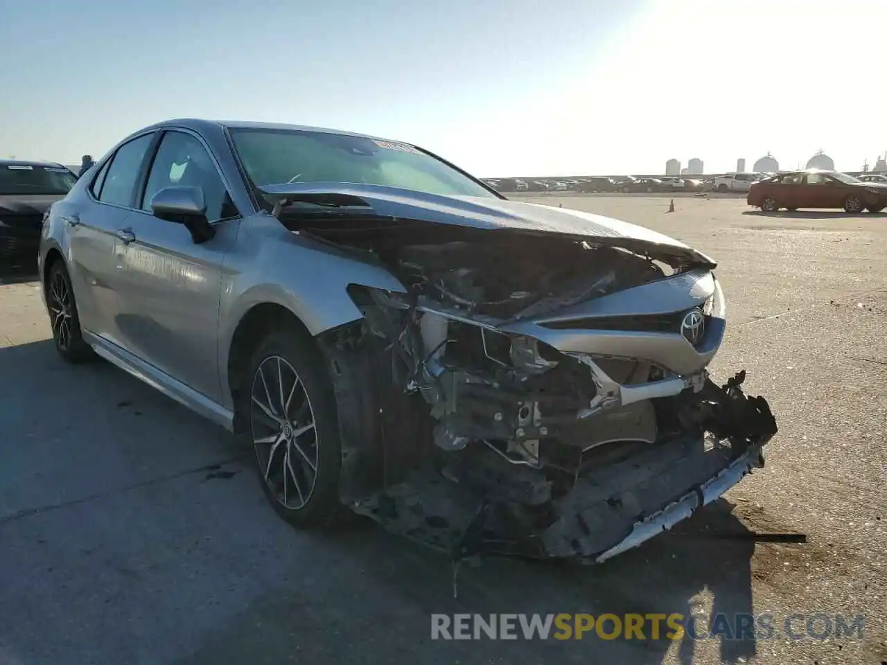 1 Photograph of a damaged car 4T1G11AK6MU408644 TOYOTA CAMRY 2021