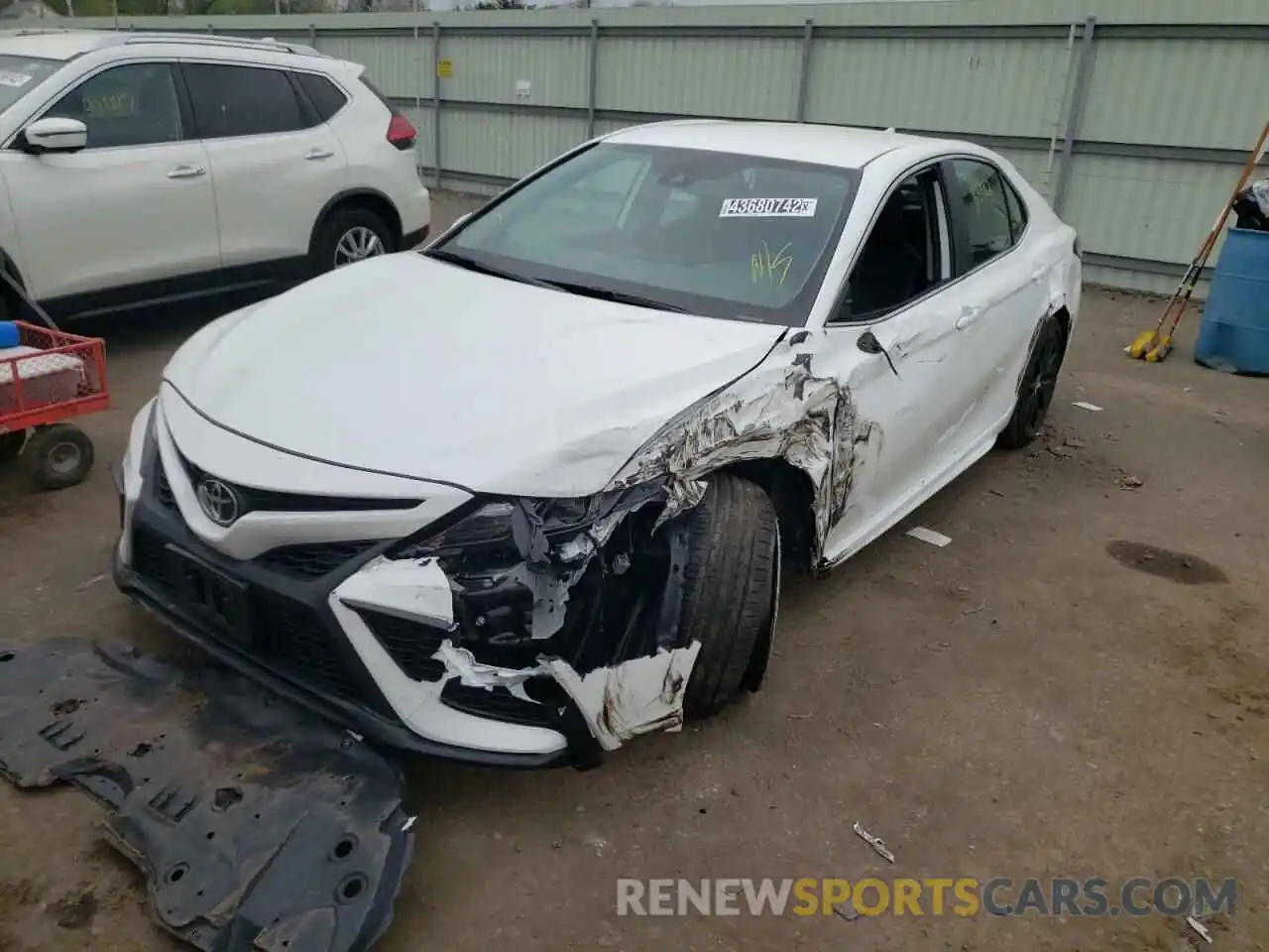 2 Photograph of a damaged car 4T1G11AK6MU414248 TOYOTA CAMRY 2021