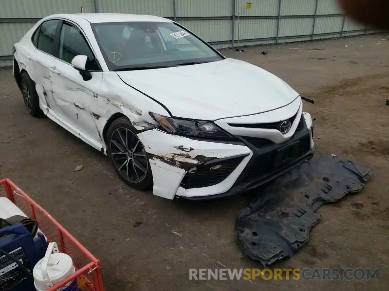 9 Photograph of a damaged car 4T1G11AK6MU414248 TOYOTA CAMRY 2021