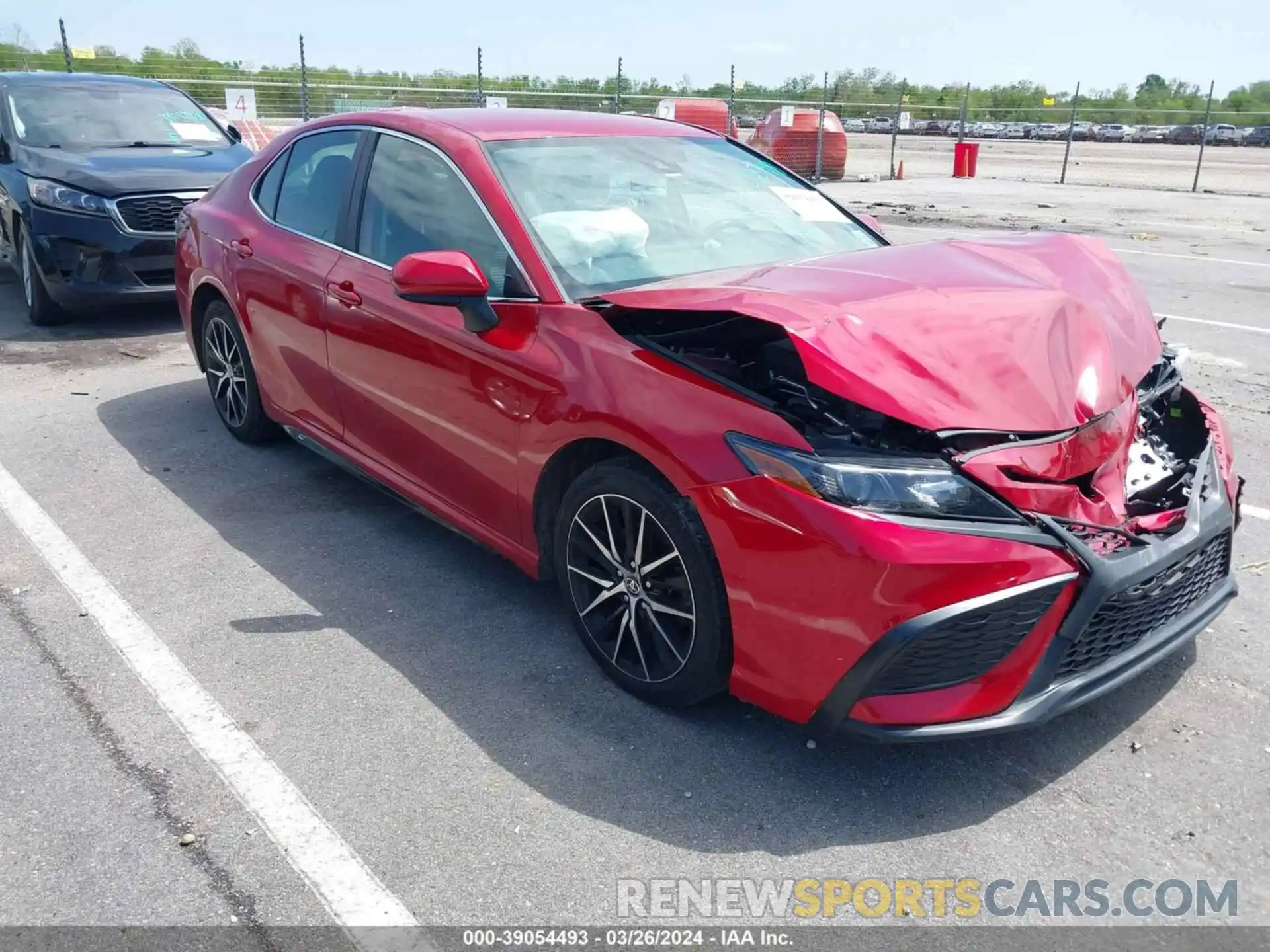 1 Photograph of a damaged car 4T1G11AK6MU414394 TOYOTA CAMRY 2021