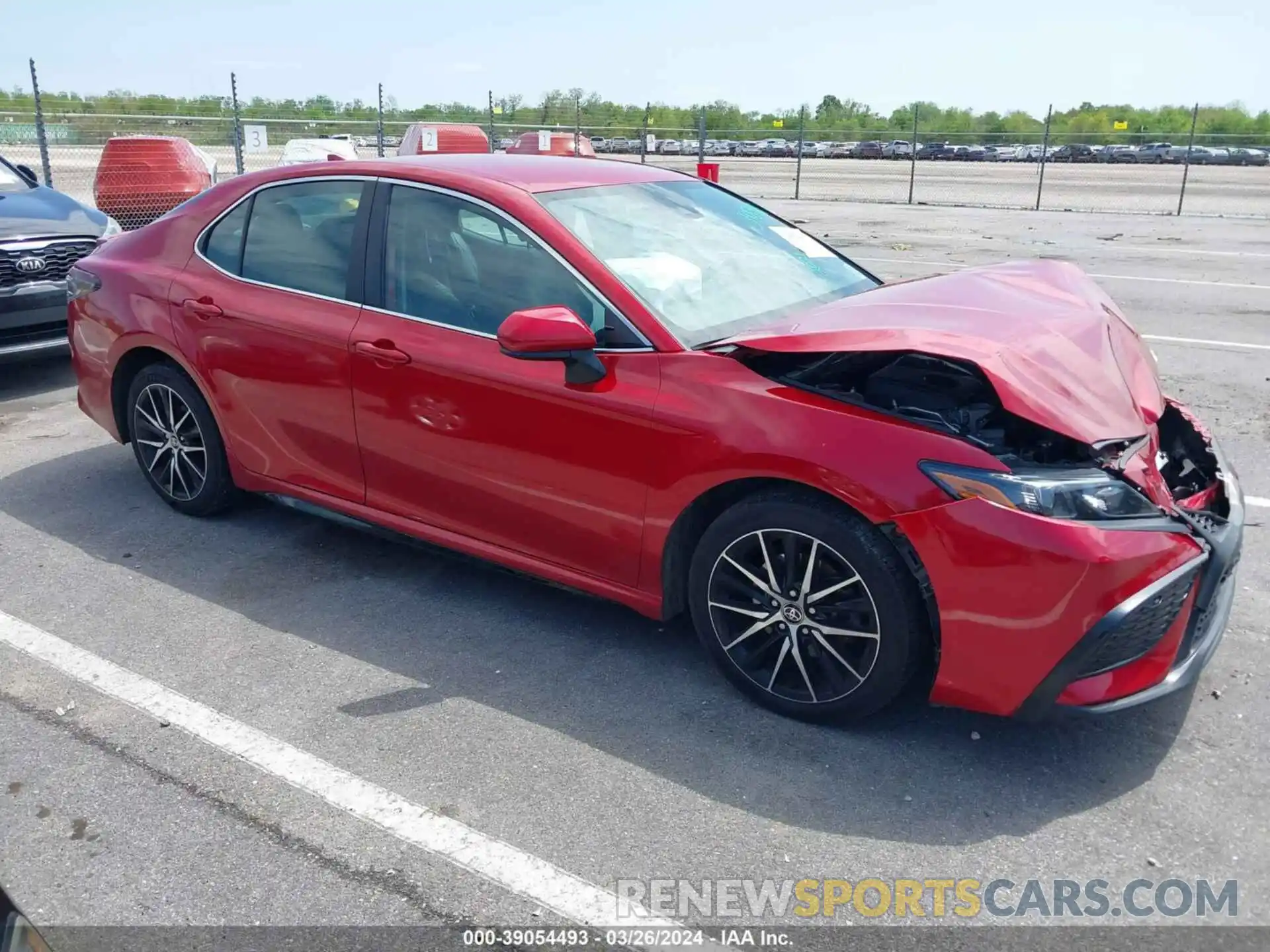 13 Photograph of a damaged car 4T1G11AK6MU414394 TOYOTA CAMRY 2021