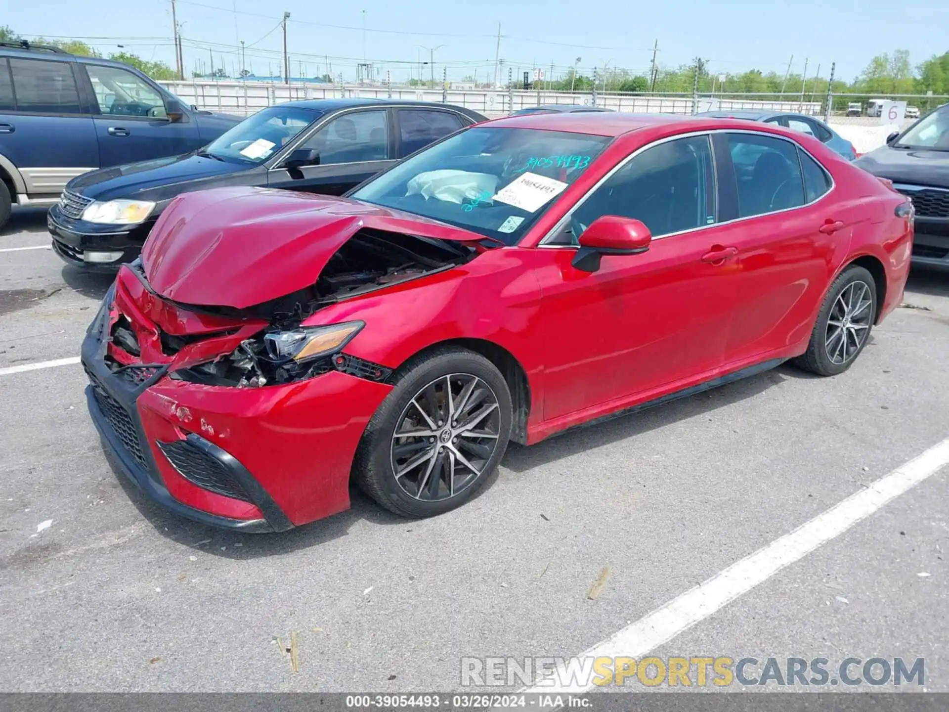 2 Photograph of a damaged car 4T1G11AK6MU414394 TOYOTA CAMRY 2021