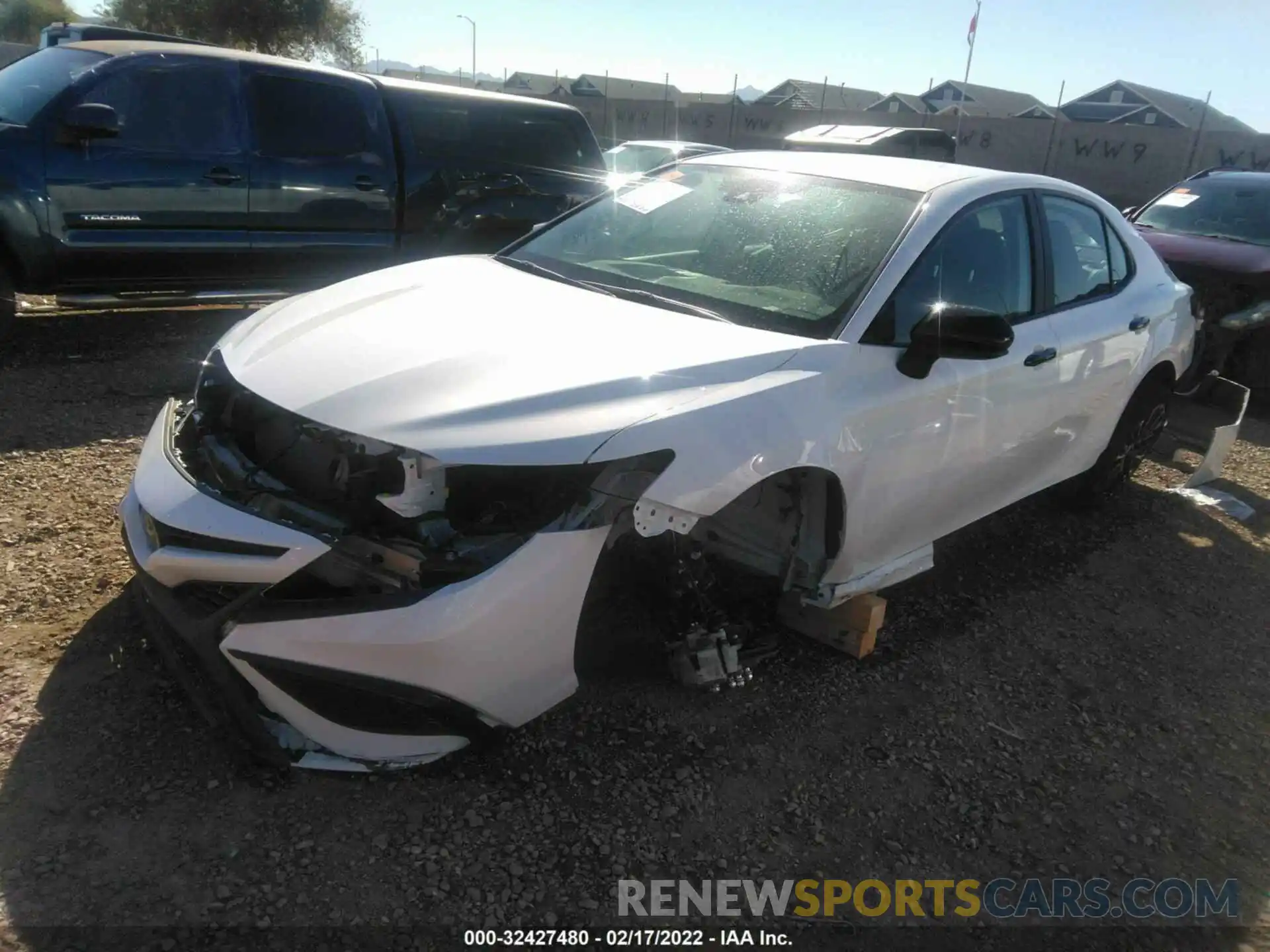 2 Photograph of a damaged car 4T1G11AK6MU421734 TOYOTA CAMRY 2021