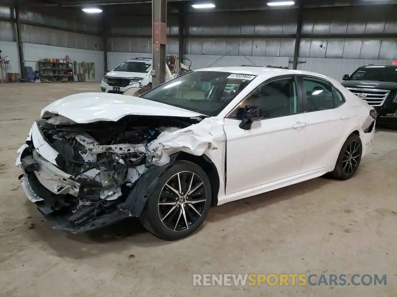 1 Photograph of a damaged car 4T1G11AK6MU424150 TOYOTA CAMRY 2021