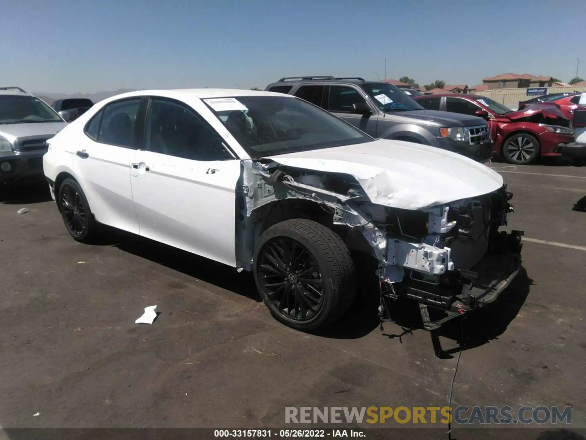 1 Photograph of a damaged car 4T1G11AK6MU430417 TOYOTA CAMRY 2021