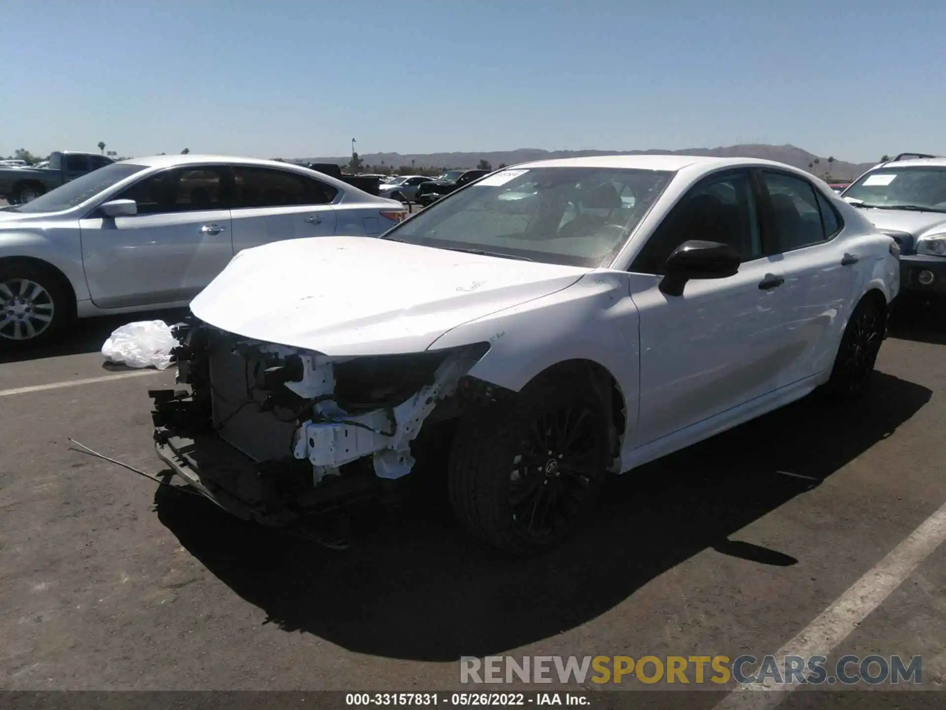 2 Photograph of a damaged car 4T1G11AK6MU430417 TOYOTA CAMRY 2021