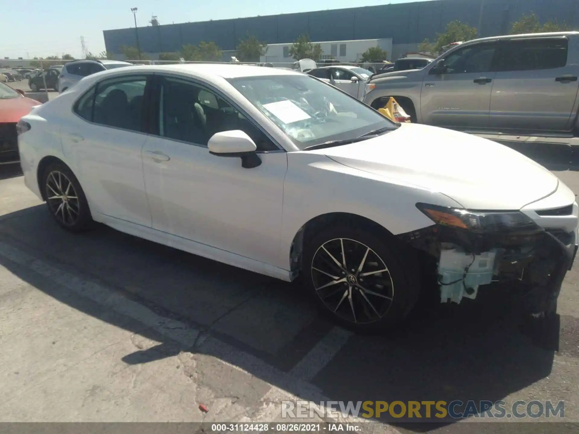 1 Photograph of a damaged car 4T1G11AK6MU430739 TOYOTA CAMRY 2021