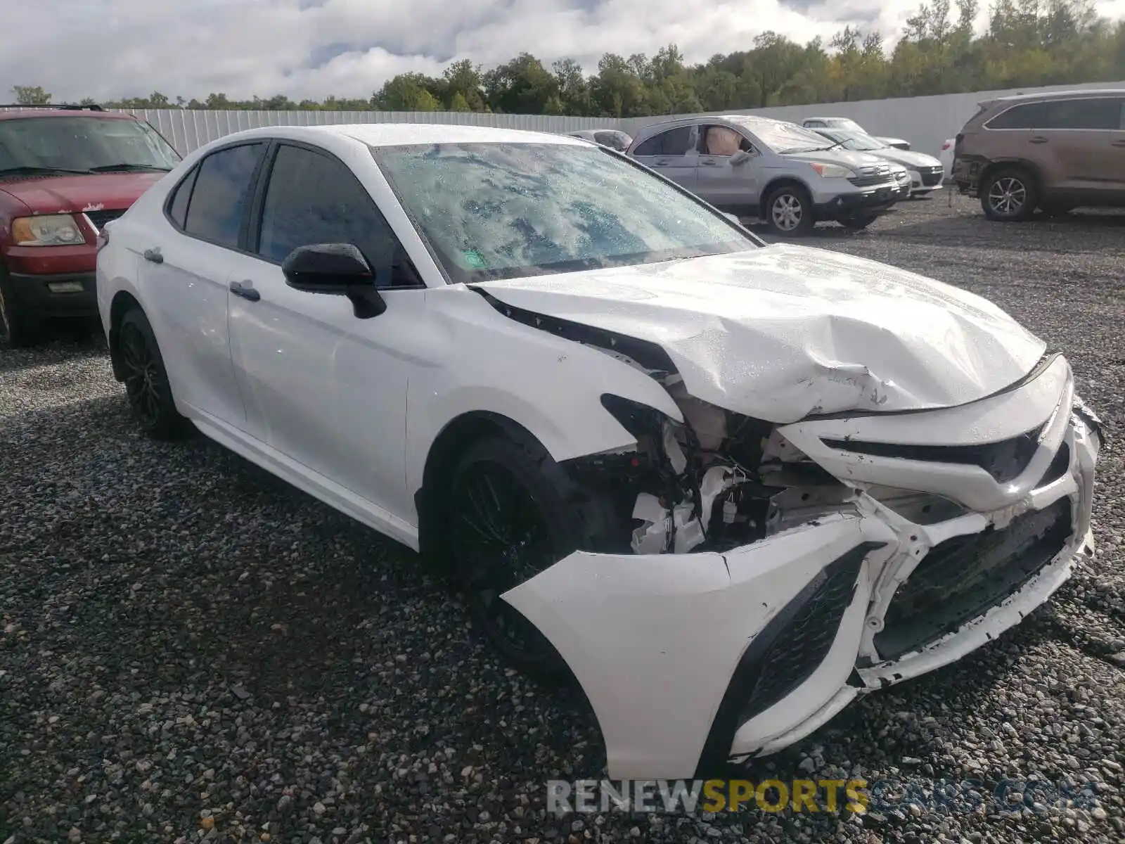 1 Photograph of a damaged car 4T1G11AK6MU431714 TOYOTA CAMRY 2021