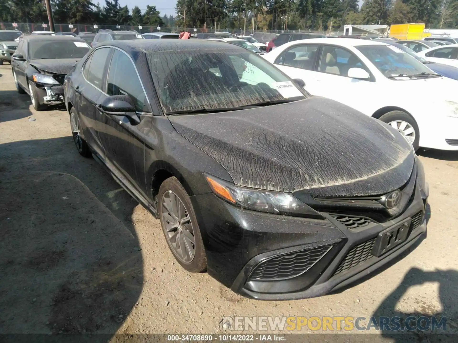 1 Photograph of a damaged car 4T1G11AK6MU432541 TOYOTA CAMRY 2021