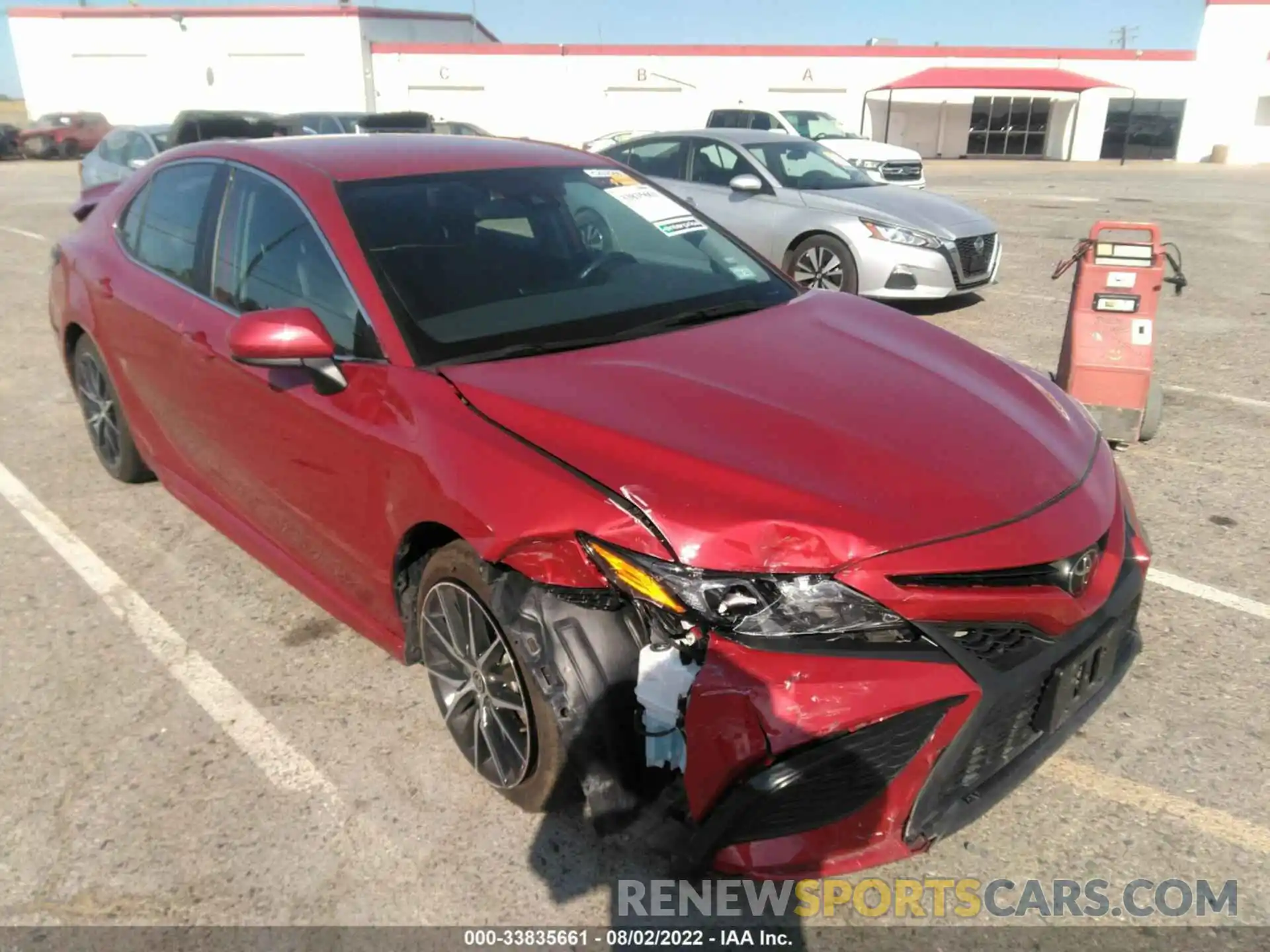 1 Photograph of a damaged car 4T1G11AK6MU442065 TOYOTA CAMRY 2021