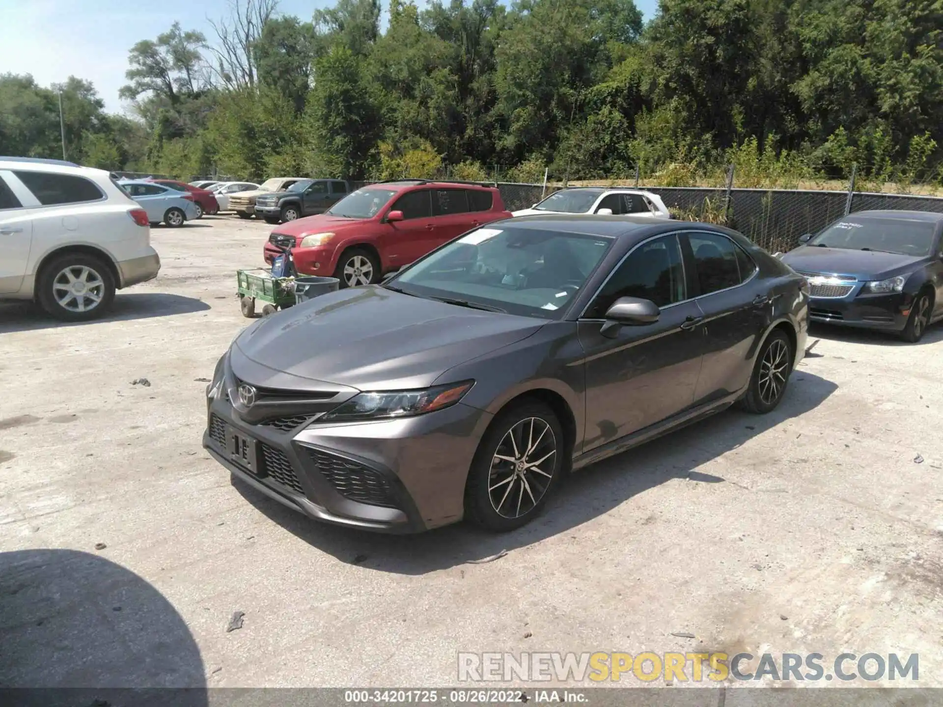 2 Photograph of a damaged car 4T1G11AK6MU453793 TOYOTA CAMRY 2021