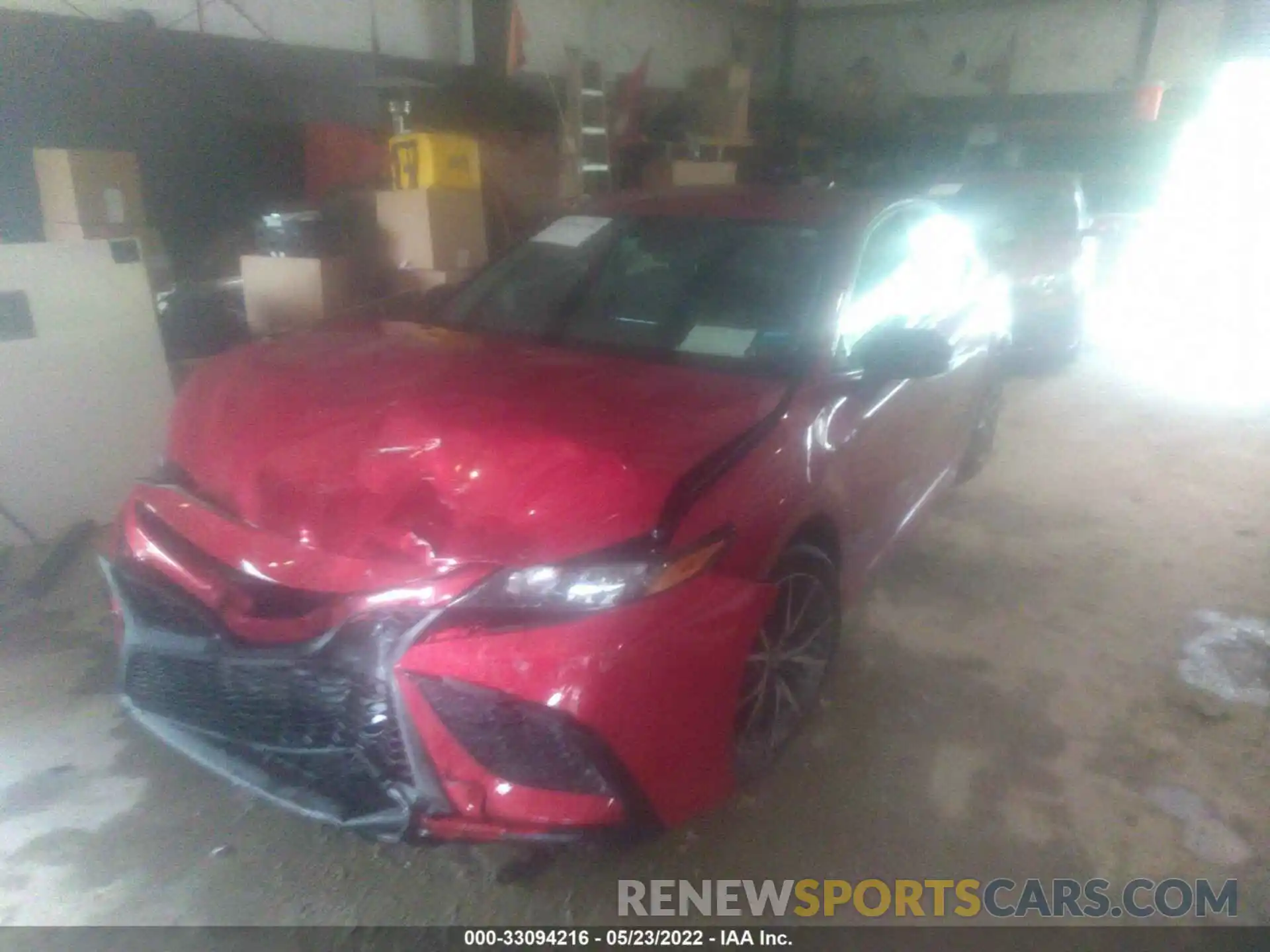 2 Photograph of a damaged car 4T1G11AK6MU455740 TOYOTA CAMRY 2021