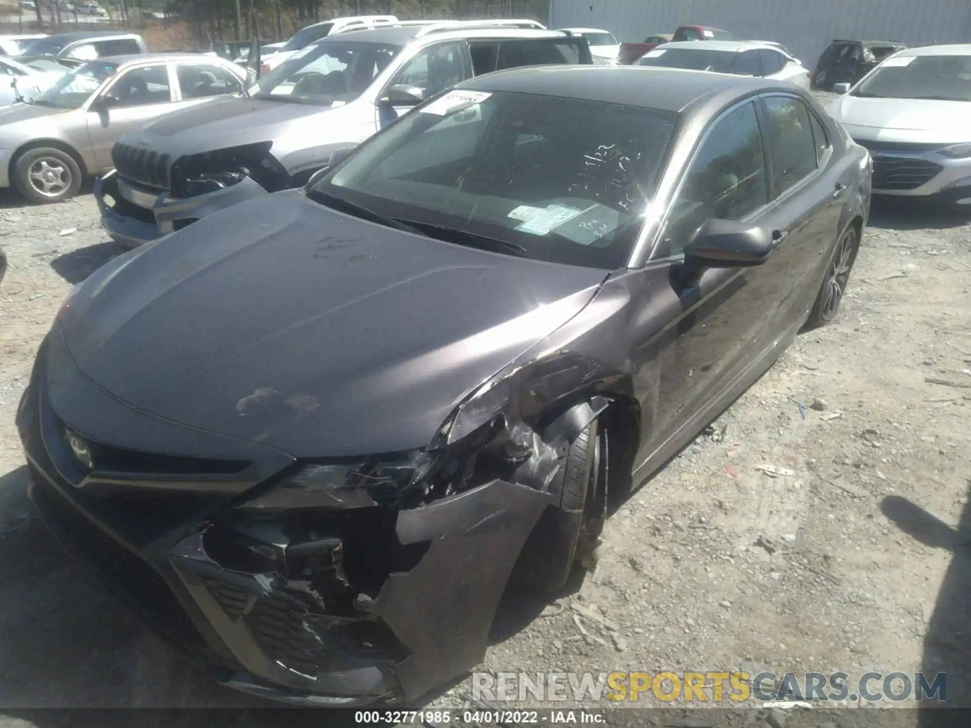 2 Photograph of a damaged car 4T1G11AK6MU457682 TOYOTA CAMRY 2021