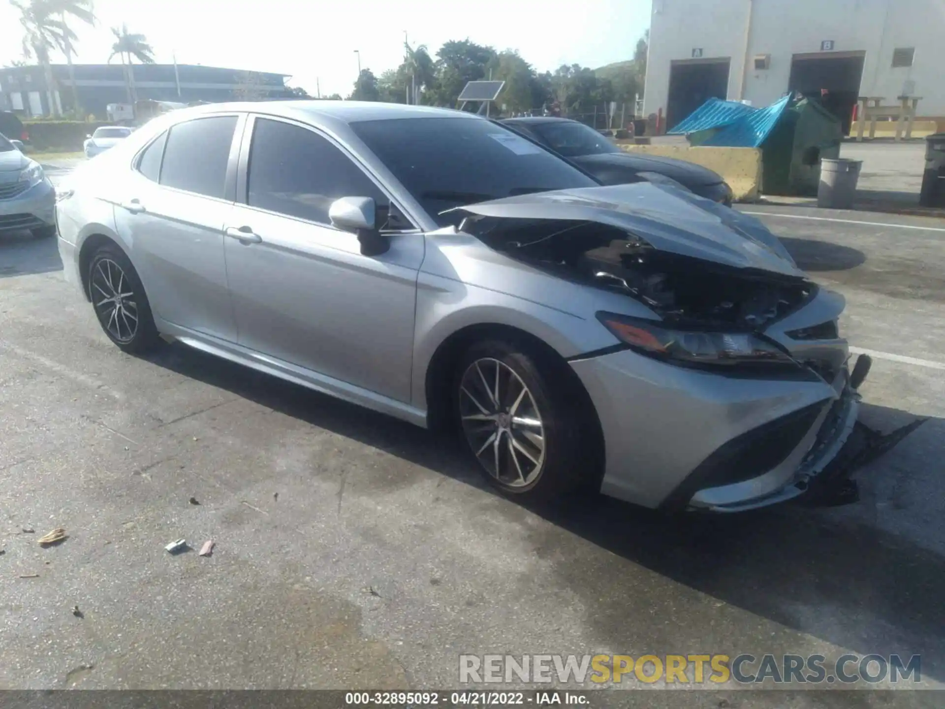 1 Photograph of a damaged car 4T1G11AK6MU458704 TOYOTA CAMRY 2021