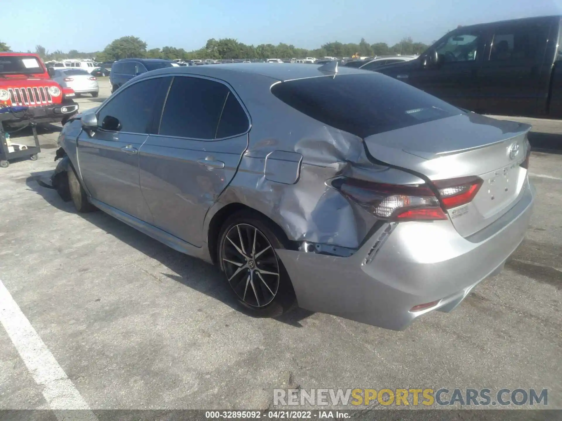 3 Photograph of a damaged car 4T1G11AK6MU458704 TOYOTA CAMRY 2021