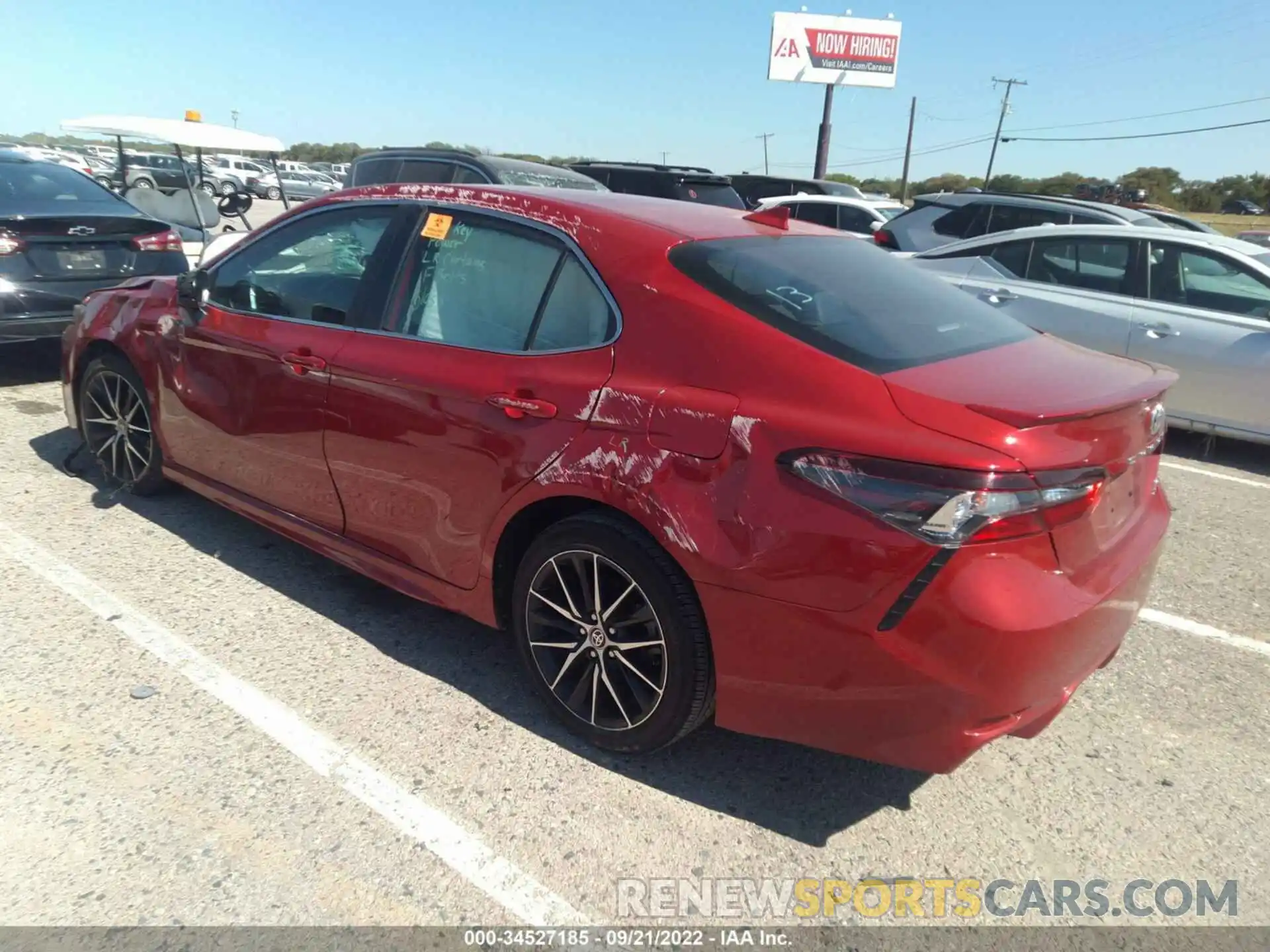 3 Photograph of a damaged car 4T1G11AK6MU479391 TOYOTA CAMRY 2021