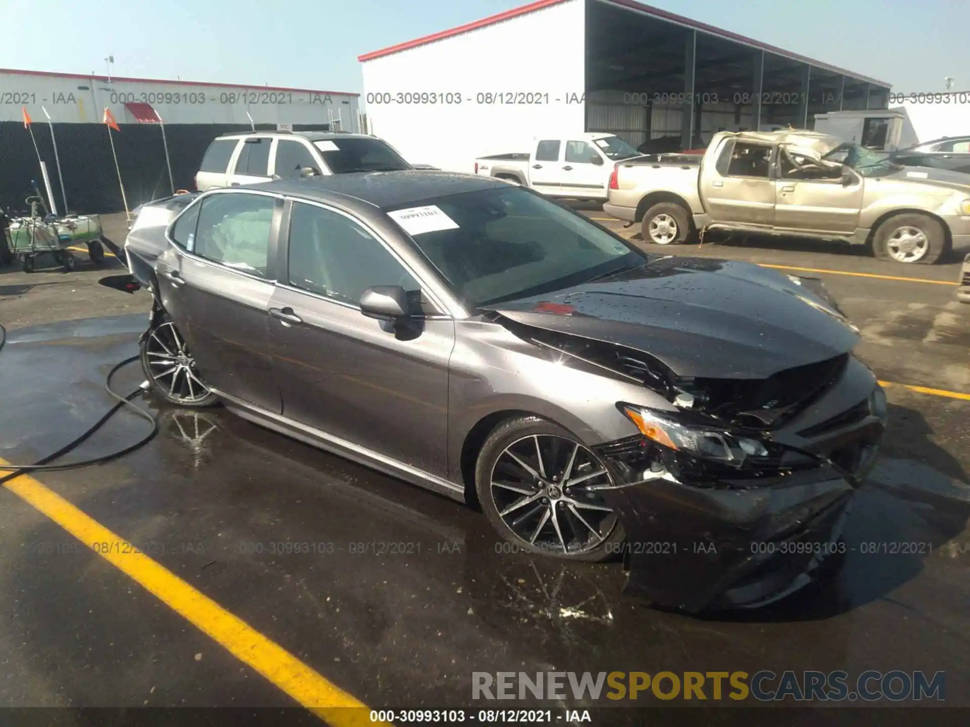 1 Photograph of a damaged car 4T1G11AK6MU479407 TOYOTA CAMRY 2021