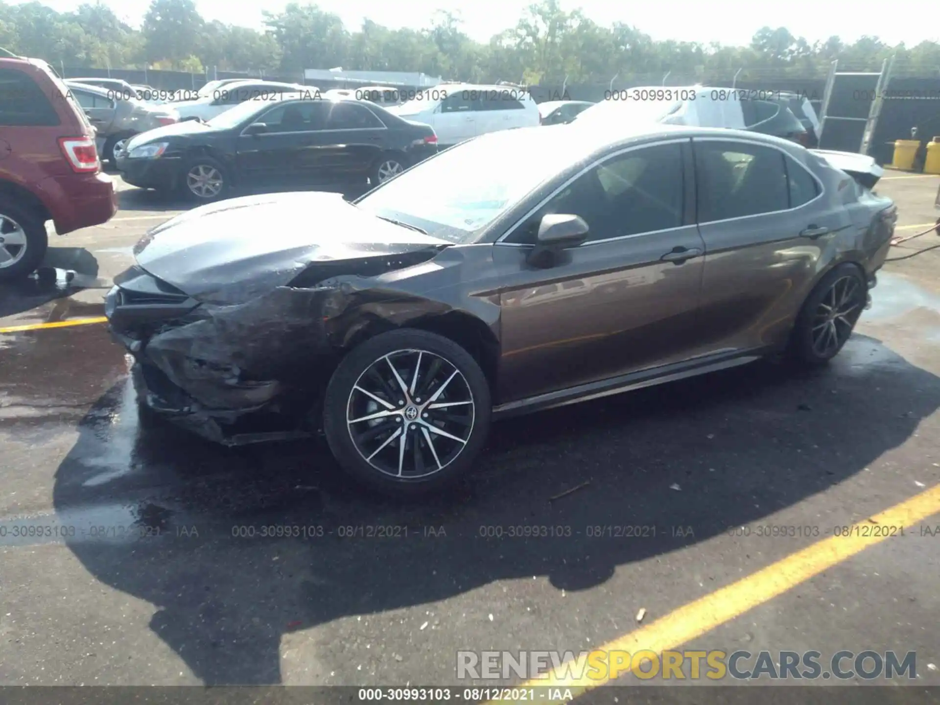 2 Photograph of a damaged car 4T1G11AK6MU479407 TOYOTA CAMRY 2021