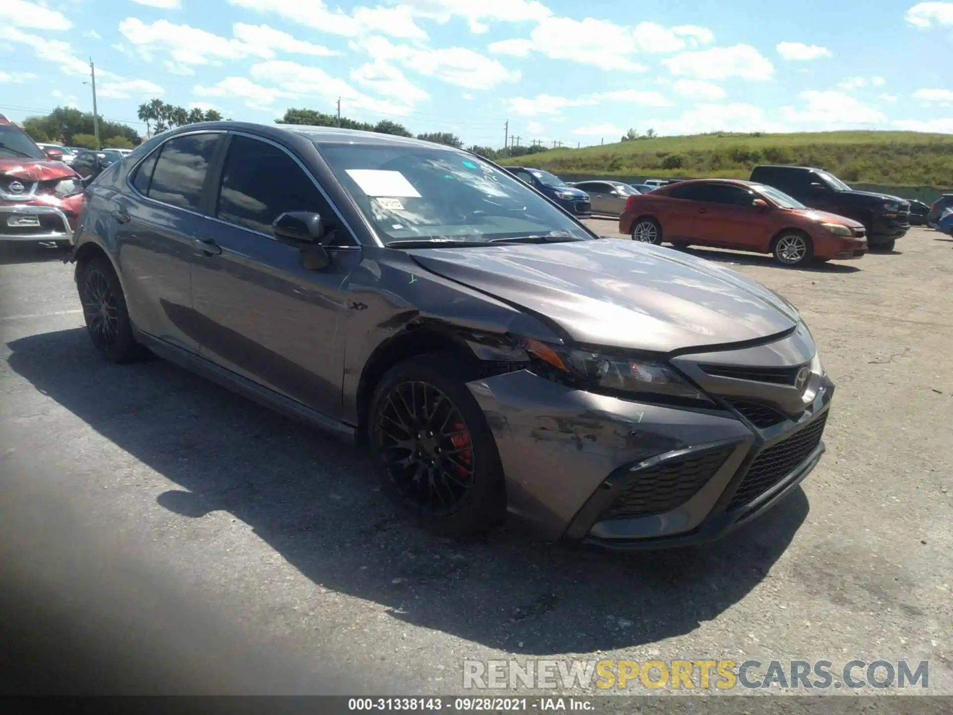 1 Photograph of a damaged car 4T1G11AK6MU483246 TOYOTA CAMRY 2021