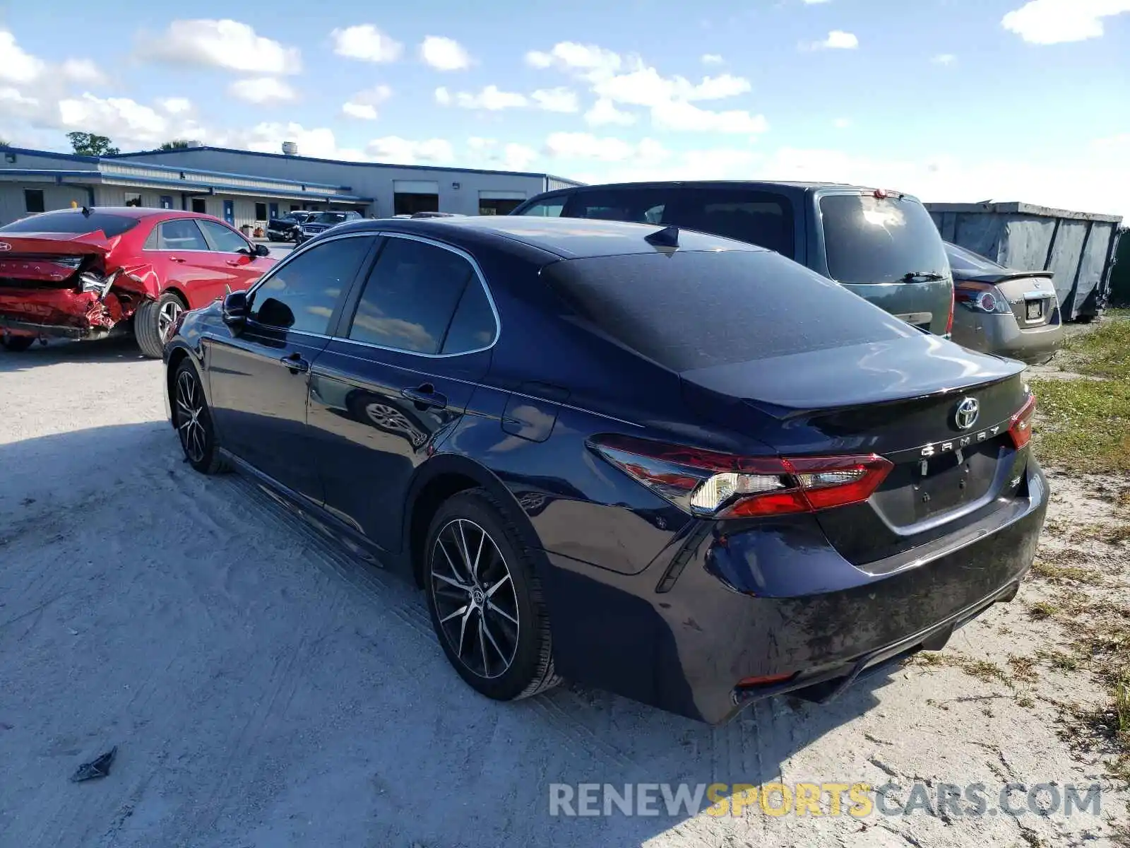 3 Photograph of a damaged car 4T1G11AK6MU486759 TOYOTA CAMRY 2021