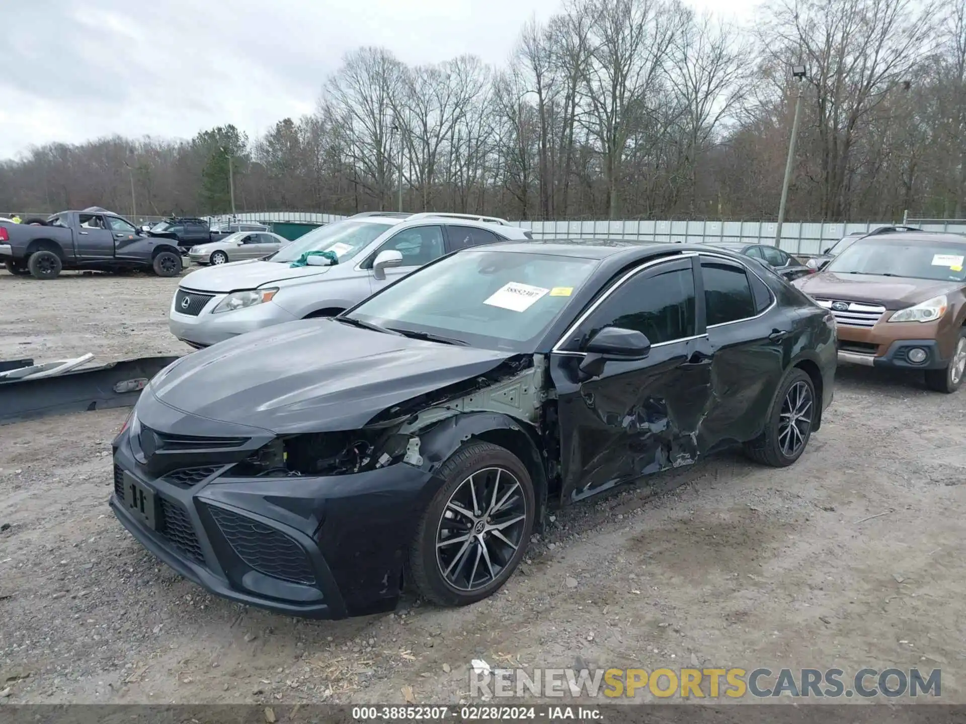 2 Photograph of a damaged car 4T1G11AK6MU489841 TOYOTA CAMRY 2021