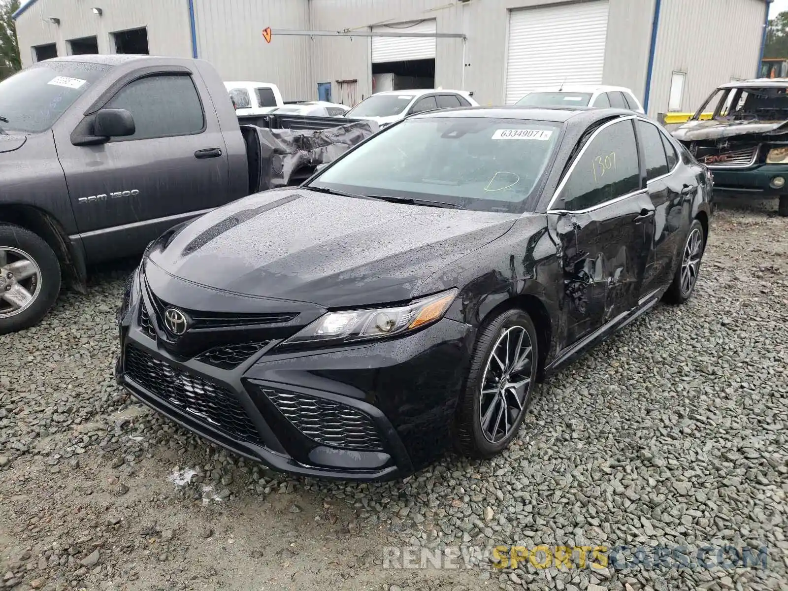 2 Photograph of a damaged car 4T1G11AK6MU490732 TOYOTA CAMRY 2021