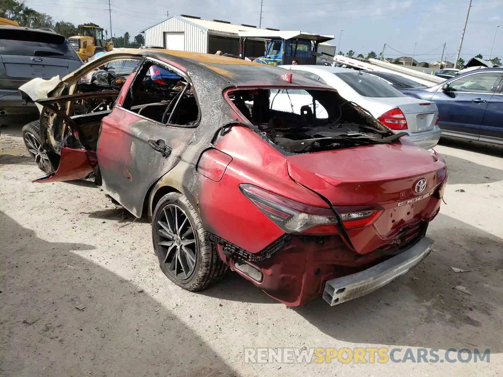 3 Photograph of a damaged car 4T1G11AK6MU493758 TOYOTA CAMRY 2021