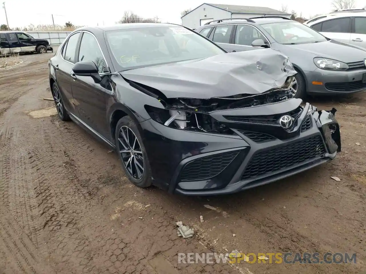 1 Photograph of a damaged car 4T1G11AK6MU515578 TOYOTA CAMRY 2021