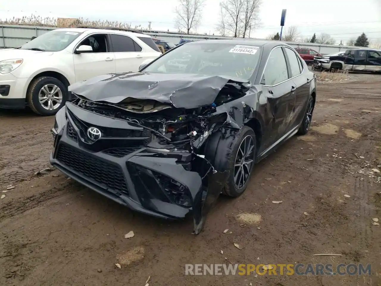 2 Photograph of a damaged car 4T1G11AK6MU515578 TOYOTA CAMRY 2021