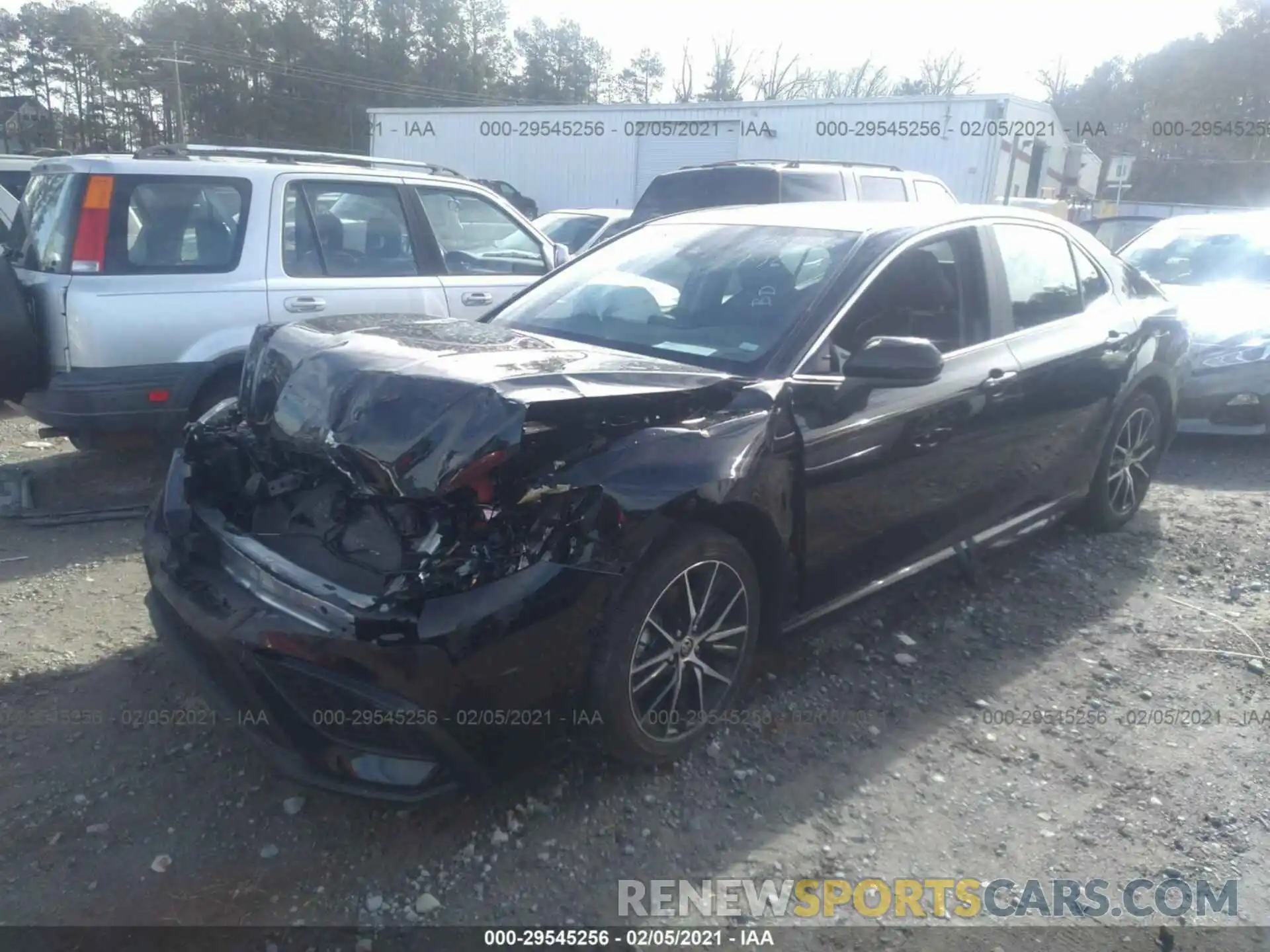 2 Photograph of a damaged car 4T1G11AK6MU516486 TOYOTA CAMRY 2021