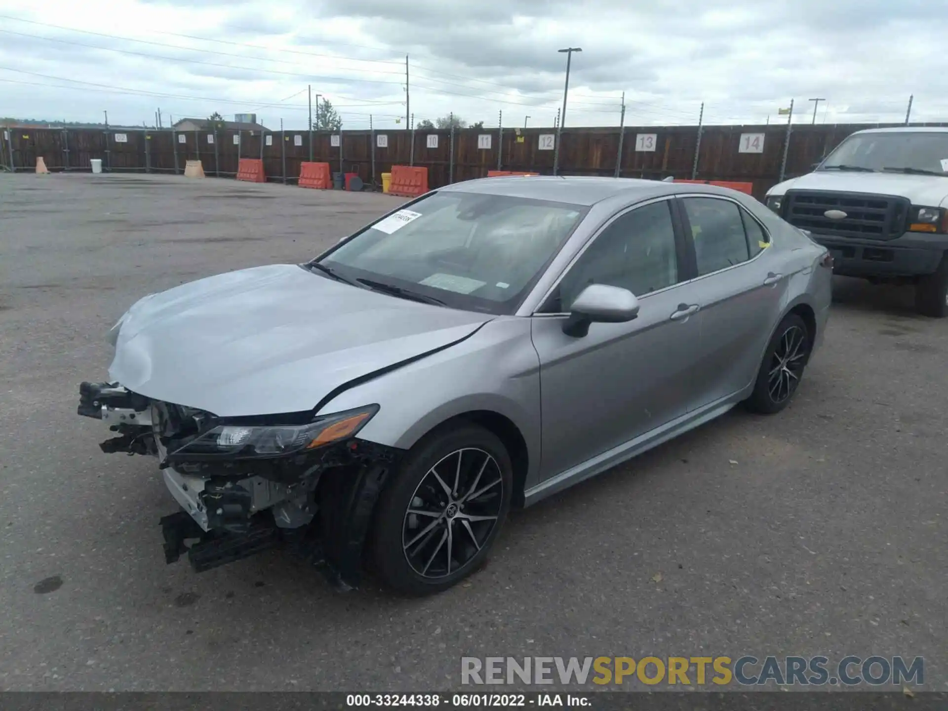 2 Photograph of a damaged car 4T1G11AK6MU518982 TOYOTA CAMRY 2021