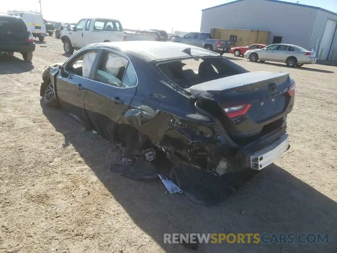 3 Photograph of a damaged car 4T1G11AK6MU519081 TOYOTA CAMRY 2021