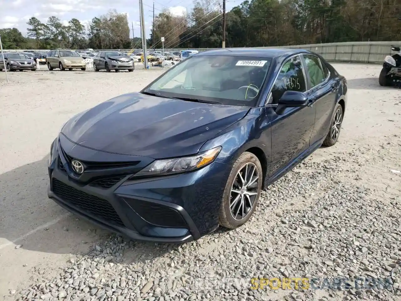 2 Photograph of a damaged car 4T1G11AK6MU520327 TOYOTA CAMRY 2021